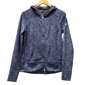 Zero Restriction Golf Jacket Womens Small Blue Esmae Activewear Full Zip + Logo